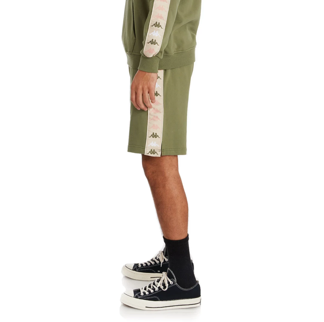 Kappa Men's 222 Banda Marvzin 2 Shorts - Green Olive