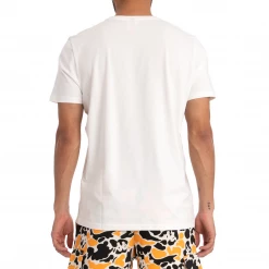 Kappa Men's Authentic Phullo T-Shirt - White / Black / Yellow