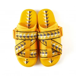 Kappa 222 Banda Mitel 6 Sandals - Yellow Violet / White Men's