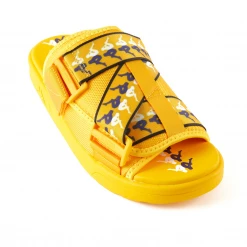 Kappa 222 Banda Mitel 6 Sandals - Yellow Violet / White Men's