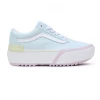Vans Unisex Pastel Old Skool Stacked Shoes - Blue / Pink / Yellow