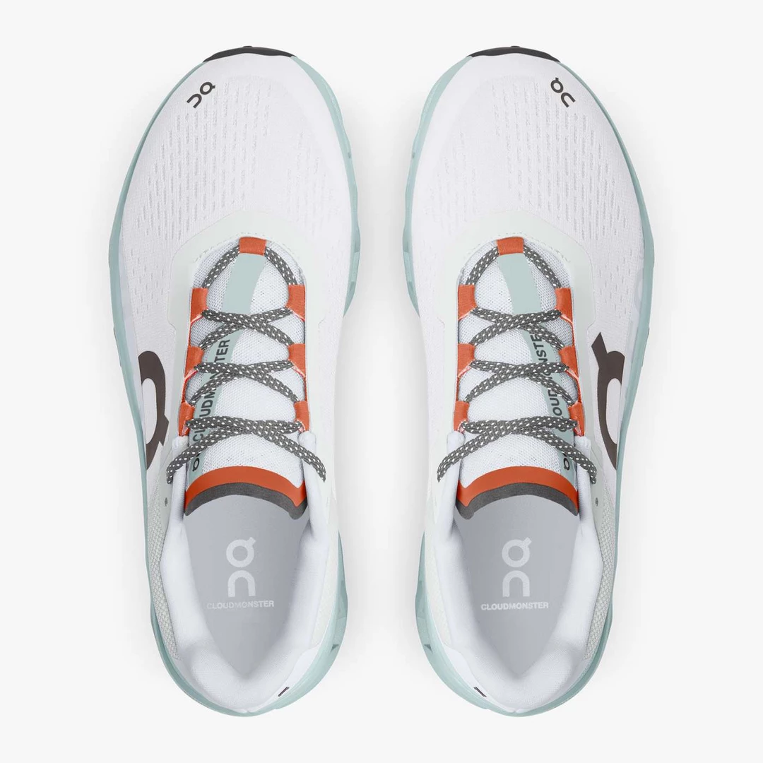 On Running Men's Cloudmonster Shoes - Frost / Surf