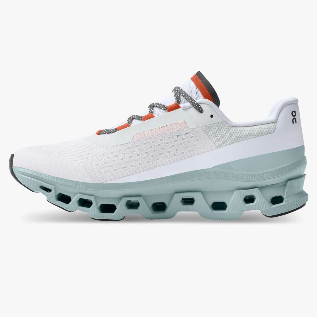 On Running Men's Cloudmonster Shoes - Frost / Surf