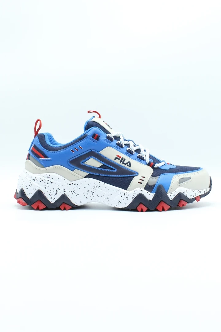 Fila Men's Oakmont TR Shoes - Navy / Silver Birch / Blue