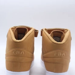 Kids' Fila Men's Vulc 13 Ares Distressed Shoes - Wheat Beige / Yellow