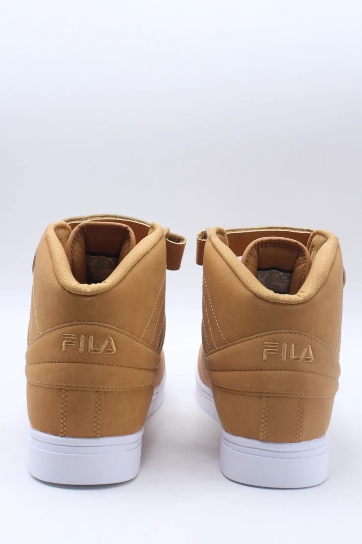 Kids' Fila Men's Vulc 13 Ares Distressed Shoes - Wheat Beige / Yellow