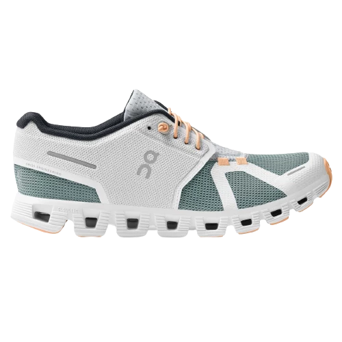 On Running Women's Cloud 5 Push Shoes - White / Cobble