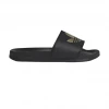 Adidas Women's Adilette Lite Slides - Core Black / Matte Gold