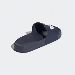 Men's Adidas Adilette Lite Slides - Collegiate Navy / Cloud White
