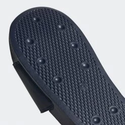 Men's Adidas Adilette Lite Slides - Collegiate Navy / Cloud White