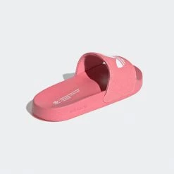 Adidas Women's Adilette Lite Slides - Hazy Rose / Cloud White / Hazy Rose