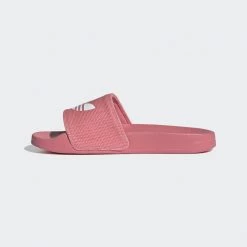 Adidas Women's Adilette Lite Slides - Hazy Rose / Cloud White / Hazy Rose