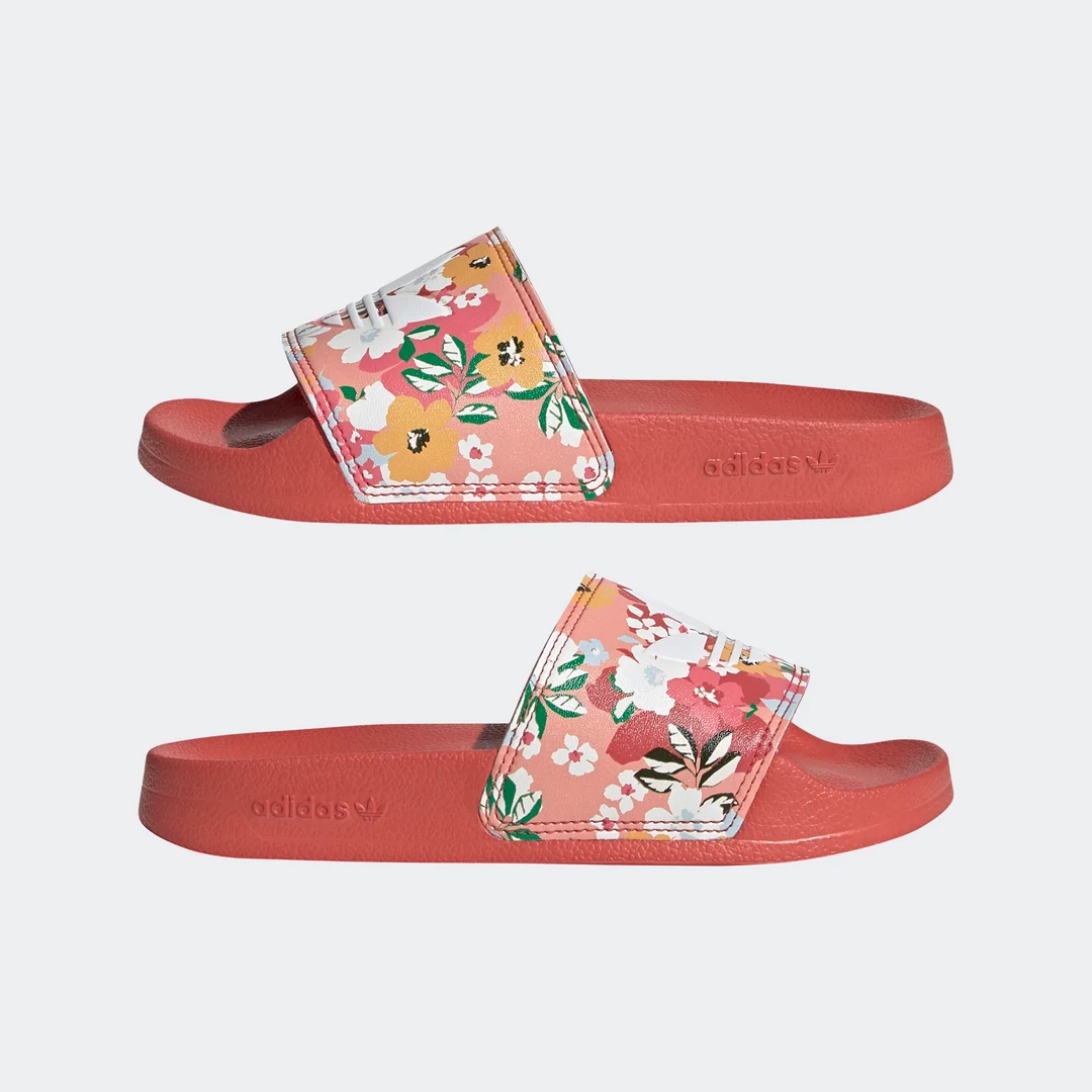 Adidas Kid's Adilette Lite Slides - Hazy Rose / Cloud White Kids'