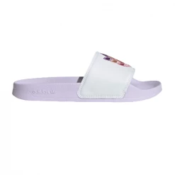 Adidas Women's Adilette Lite Slides - Cloud White / Purple Tint / Rose Tone
