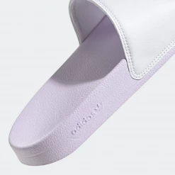 Adidas Women's Adilette Lite Slides - Cloud White / Purple Tint / Rose Tone