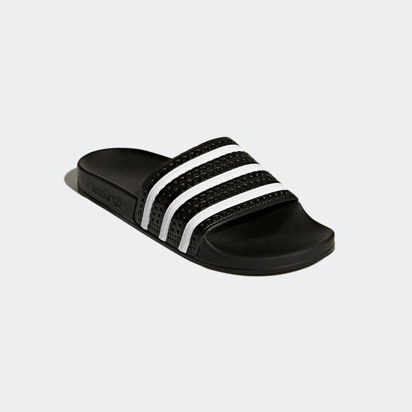 Adidas Men's Adilette Slides - Black / White
