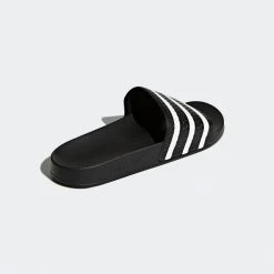 Adidas Men's Adilette Slides - Black / White
