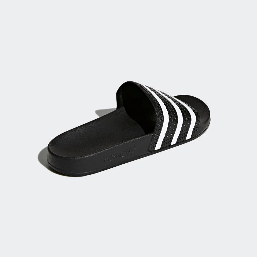 Adidas Men's Adilette Slides - Black / White
