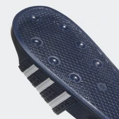 Adidas Adilette Slides - Adi Blue / White Men's