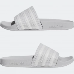 Adidas Women's Adilette Slides - Blue Tint / Cloud White