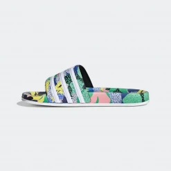 Adidas Women's Adilette Slides - Supplier Colour / Cloud White / Legend Ink