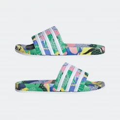 Adidas Women's Adilette Slides - Supplier Colour / Cloud White / Legend Ink