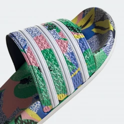 Adidas Women's Adilette Slides - Supplier Colour / Cloud White / Legend Ink