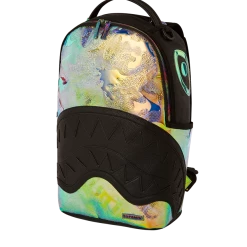 SPRAY GROUND Sprayground Magic City (DLXV) Backpack - Chameleon Yellow / Purple