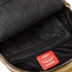 SPRAY GROUND Sprayground Paris Paint DLXV Checkerboard Backpack - Brown / Gold