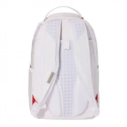SPRAY GROUND Sprayground Trinity DLX Backpack - White / Silver