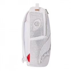 SPRAY GROUND Sprayground Trinity DLX Backpack - White / Silver