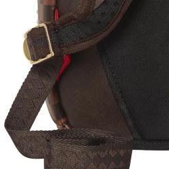 SPRAY GROUND Sprayground Sharks In Paris Polaris (DLXV) Backpack - Brown Check / Gold