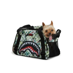 SPRAY GROUND Sprayground Mama I Made It Pet Carrier Bag - Green / Black / Red