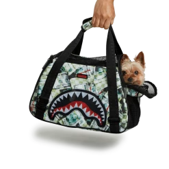 SPRAY GROUND Sprayground Mama I Made It Pet Carrier Bag - Green / Black / Red