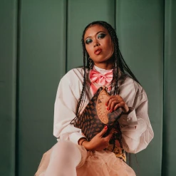 SPRAY GROUND Sprayground Trippy Henny Crossover Clutch Bag - Brown Check