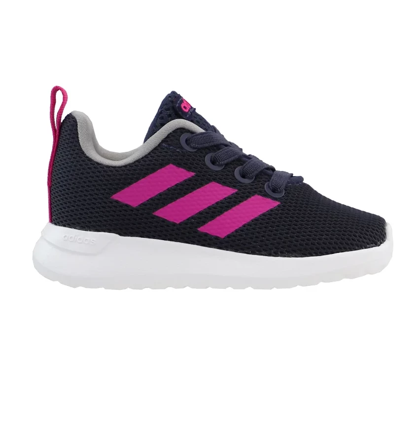 Adidas Kid's Lite Racer CLN Shoes - Blue / Pink / White
