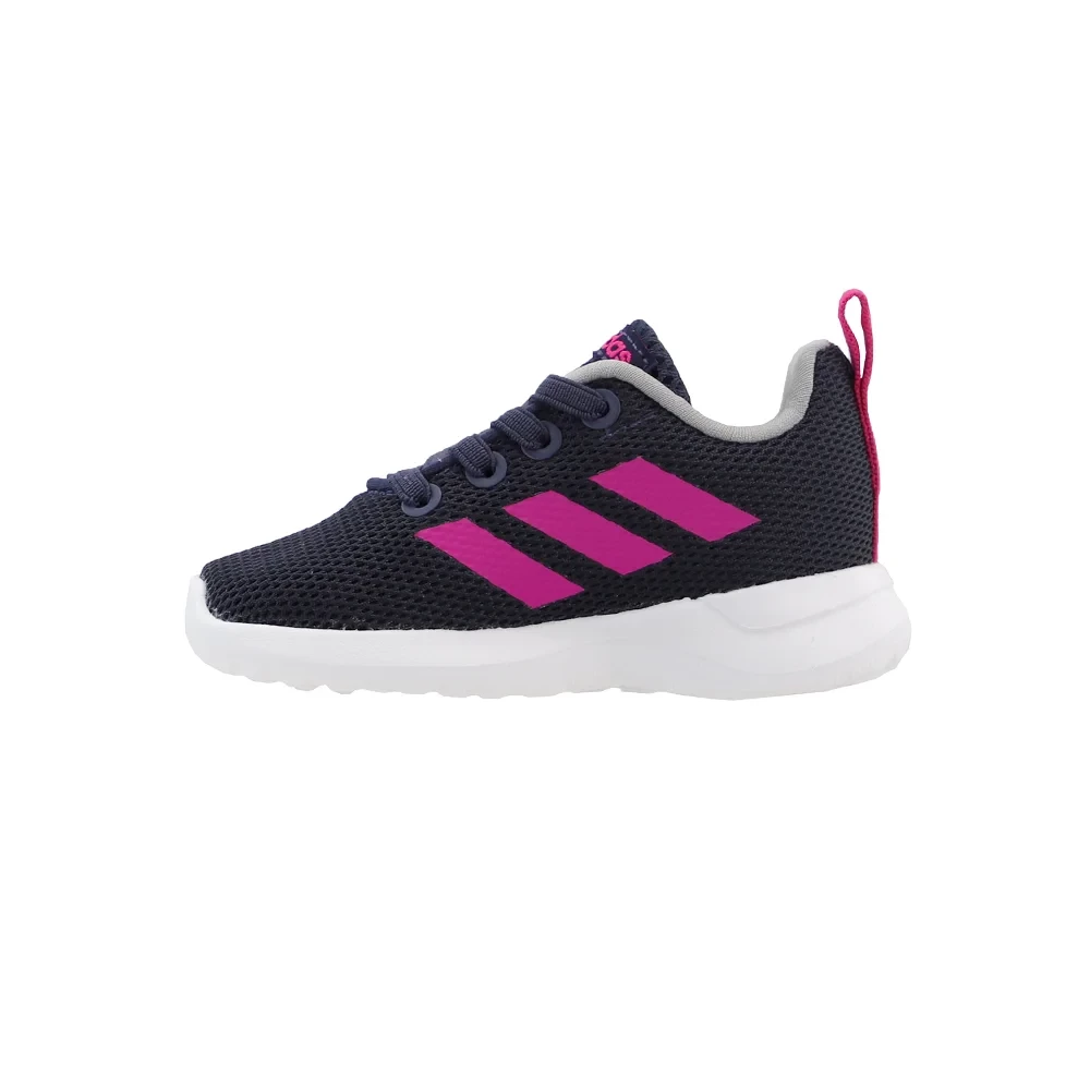 Adidas Kid's Lite Racer CLN Shoes - Blue / Pink / White