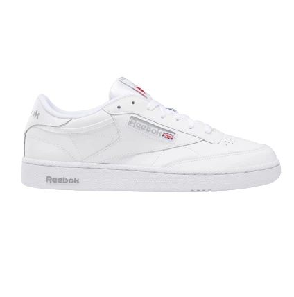 Reeboks Men's Club C 85 Shoes - White / Sheer Grey