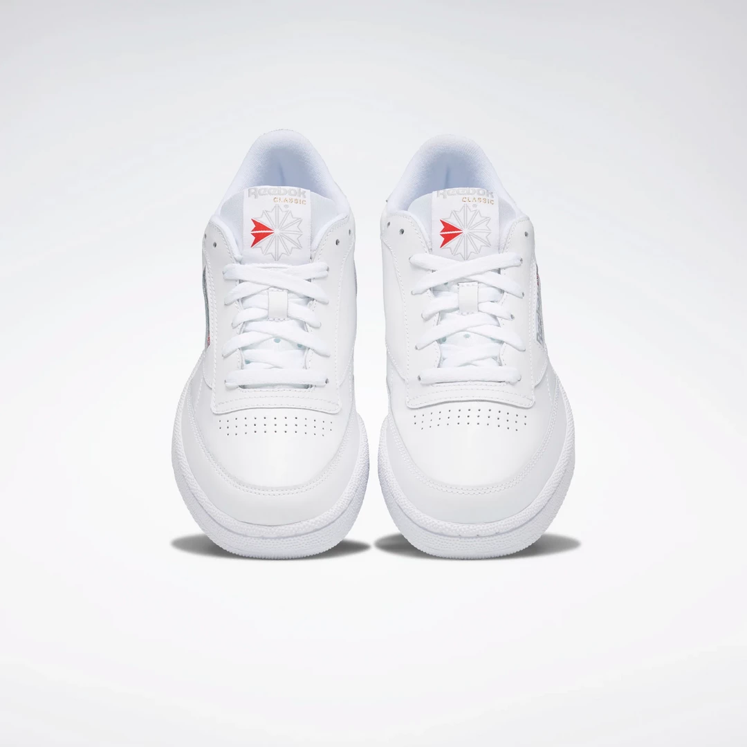 Reeboks Men's Club C 85 Shoes - White / Sheer Grey