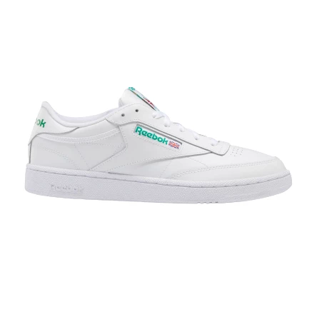 Reebok Men's Club C 85 Shoes - White / Green