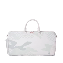 SPRAY GROUND Sprayground 3AM Le Blanc Duffel Bag - White / Grey
