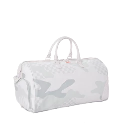 SPRAY GROUND Sprayground 3AM Le Blanc Duffel Bag - White / Grey