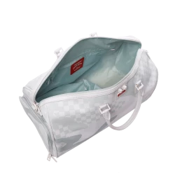 SPRAY GROUND Sprayground 3AM Le Blanc Duffel Bag - White / Grey