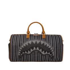 SPRAY GROUND Sprayground Illuchains Duffel Bag - Black / Silver / Brown