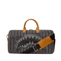 SPRAY GROUND Sprayground Illuchains Duffel Bag - Black / Silver / Brown