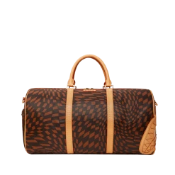 SPRAY GROUND Sprayground Trippy Henny Duffel Bag - Brown / Coffee