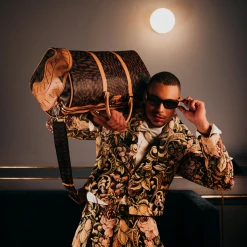 SPRAY GROUND Sprayground Trippy Henny Duffel Bag - Brown / Coffee