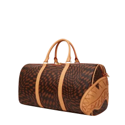 SPRAY GROUND Sprayground Trippy Henny Duffel Bag - Brown / Coffee