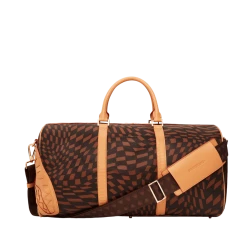 SPRAY GROUND Sprayground Trippy Henny Duffel Bag - Brown / Coffee