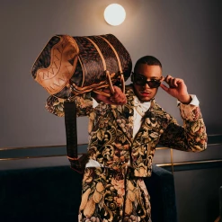 SPRAY GROUND Sprayground Trippy Henny Duffel Bag - Brown / Coffee